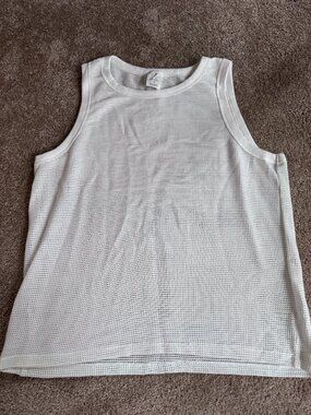 Original Use Men's White Mesh Crewneck Tank Top Size M | Target | Streetwear Y2K